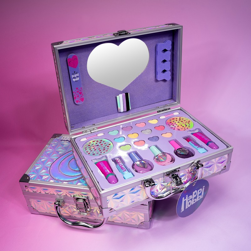 Λαμπάδα Happi Hobbi Θήκη Ομορφιάς Sparkle Love Με 30 αξεσουάρ Για 6+ As Company