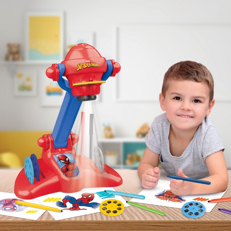 Λαμπάδα AS Προτζέκτορας Ζωγραφικής Marvel Spiderman Για 4+ Χρονών As Company