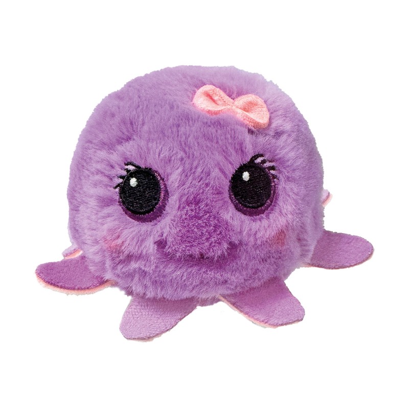 TY Beanie Bouncers Leggy Χνουδωτό Μπαλάκι που Αναπηδάει Χταπόδι Μωβ As Company