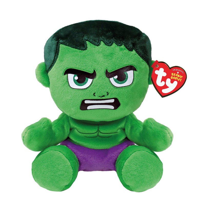 TY Beanie Babies Χνουδωτό Hulk 15Εκ As Company