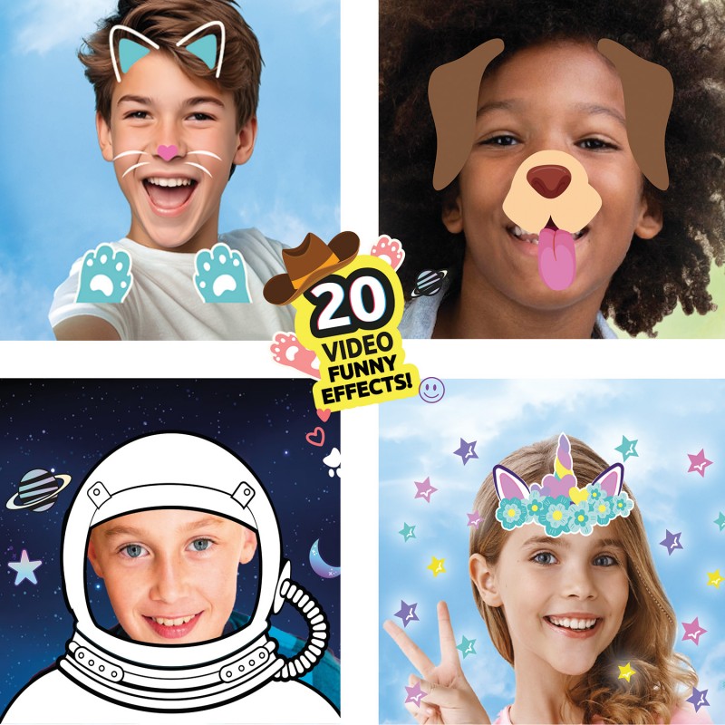 Com Creator Σετ 2 Walkie - Talkie  με Video Creator Για 6+ Χρονών As Company