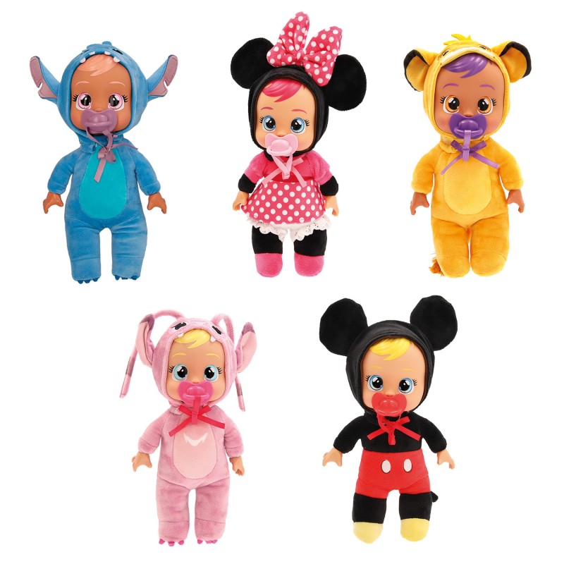 Cry Babies Tiny Cuddles Disney Διαδραστική Κούκλα Κλαίει Με Αληθινά Δάκρυα As Company