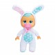 Cry Babies Tiny Cuddles Λαγουδάκια Διαδραστική Κούκλα Κλαίει Με Αληθινά Δάκρυα As Company