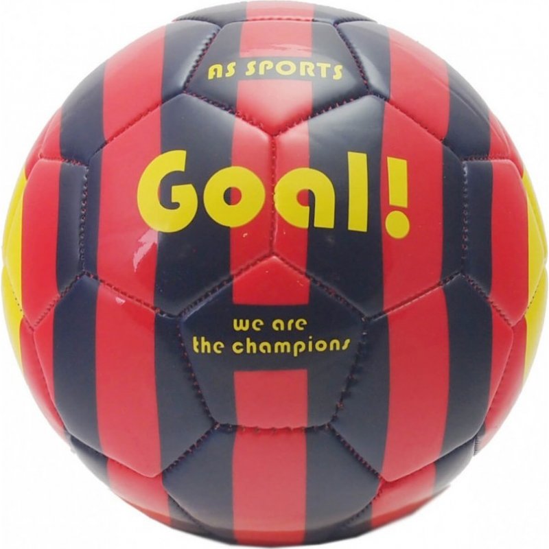 Μπάλα ποδοσφαίρου δερμάτινη μικρή color rings