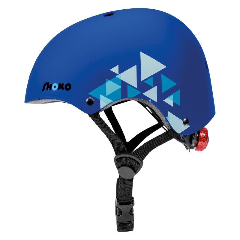 Shoko Παιδικό Κράνος Με Φως Ocean Blue AS Company