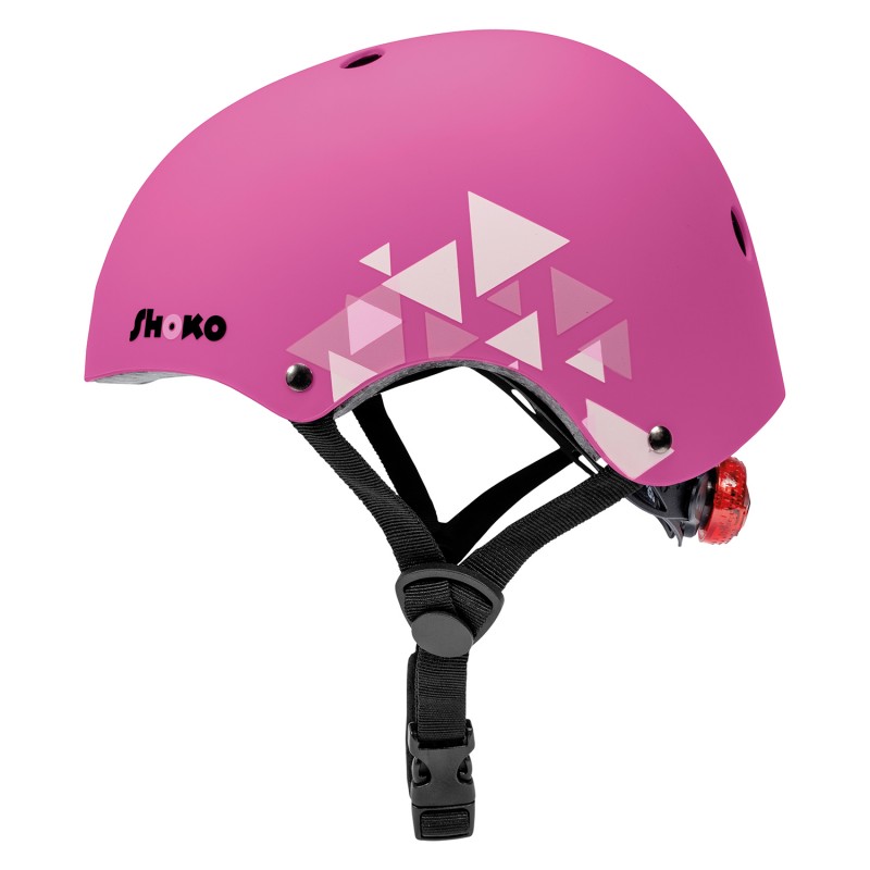 Shoko Παιδικό Κράνος Με Φως Bubble Blush AS Company