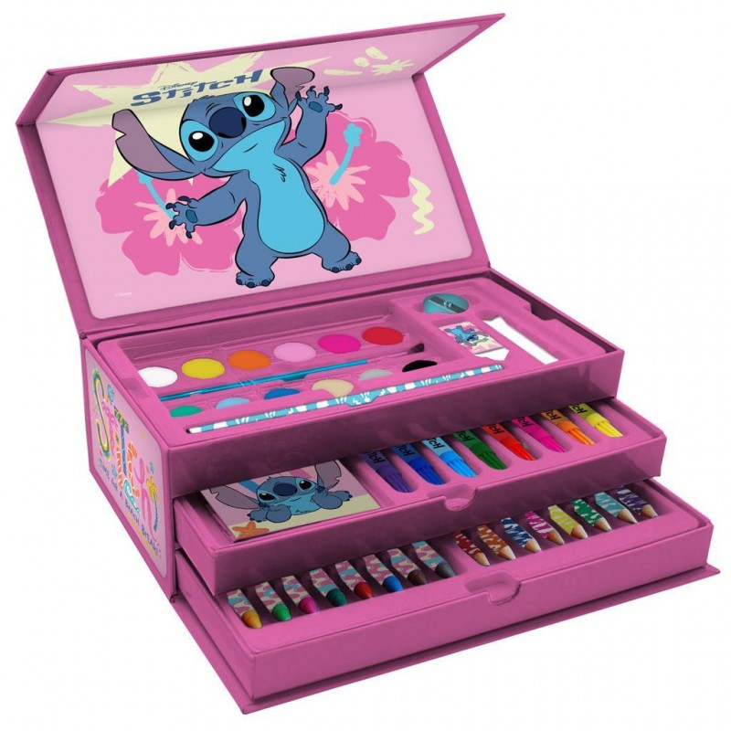 Βαλιτσάκι Ζωγραφικής 27.7x14x12.7Εκ Lilo & Stitch Diakakis