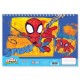 Μπλοκ Ζωγραφικής Α4 30 Φύλλων 2 Σχέδια Spidey