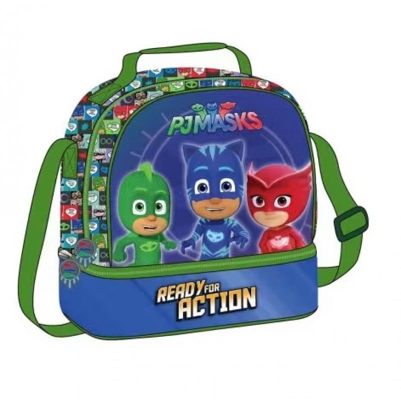 Ισοθερμικό Τσαντάκι Φαγητού PJ Masks Must Team
