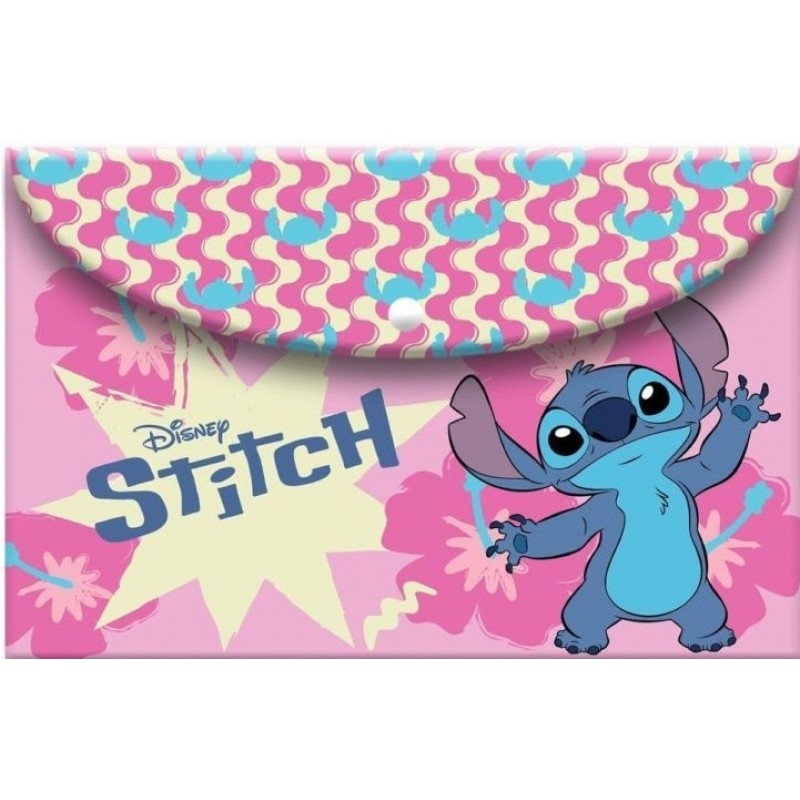 Φάκελος Κουμπί Lilo & Stitch Α4 Must