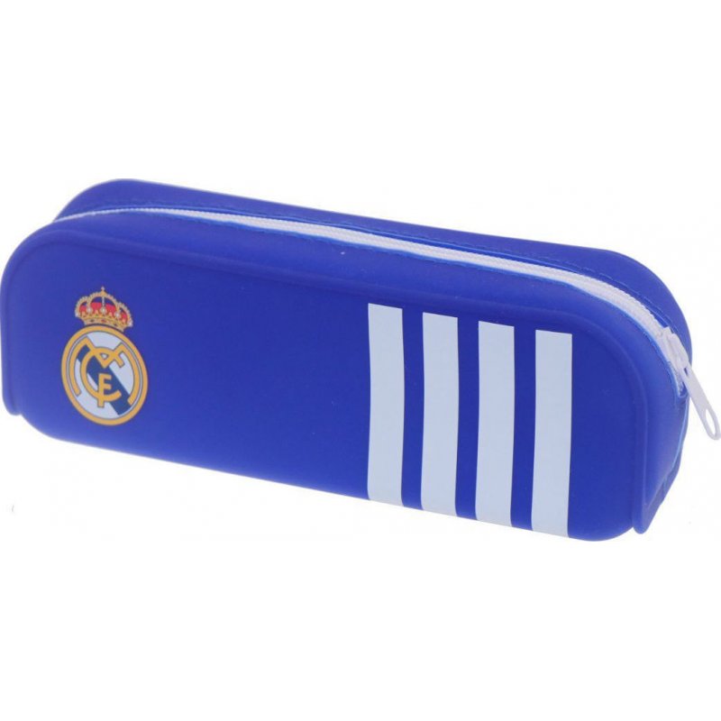 Κασετίνα Βαρελάκι Σιλικόνης Μονή Real Madrid Μαύρη/Μπλε