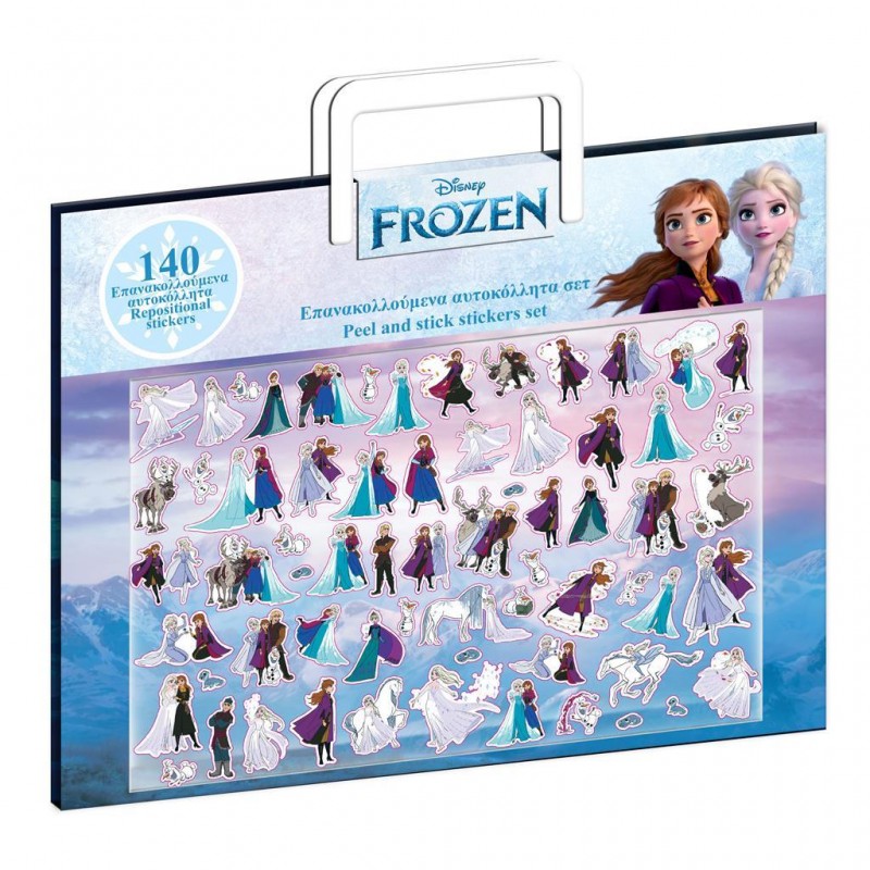 Αυτοκόλλητα Επανακολλούμενα Σετ 24x25Εκ Frozen 2