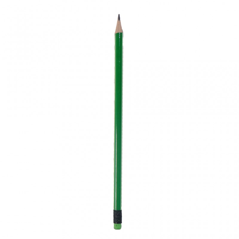 Μολύβι Με Γόμα Must Stripes HB2 Τριγωνικό