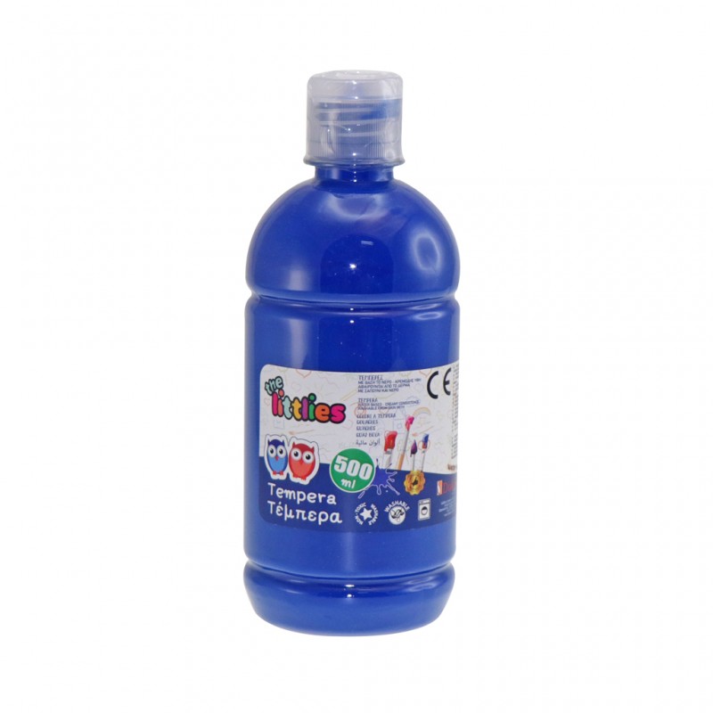 Τέμπερα Μπλε Ultramarine 500ml The Littlies 