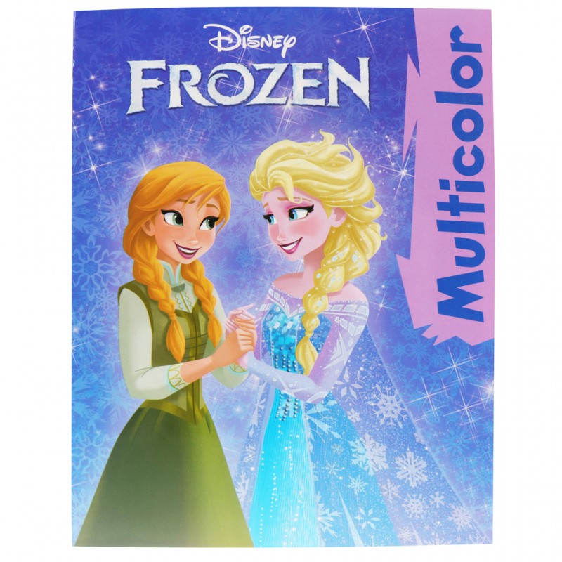 Βιβλίο Ζωγραφικής Disney Frozen Α4 Με 32 Σελίδες Χρωματισμού Σε 2 Σχέδια