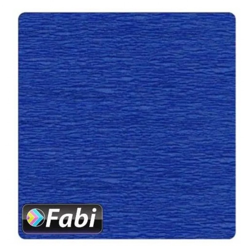 Χαρτί Γκοφρέ Royal Μπλε 50x200Εκ Fabi 
