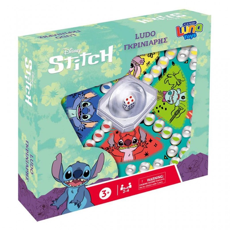 Επιτραπέζιο Παιχνίδι Pop Up Γκρινιάρης 27x5x27Εκ Lilo & Stitch Diakakis