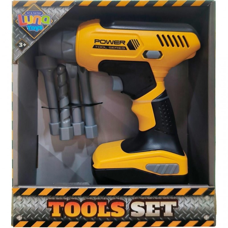 Τρυπάνι Σετ 5Τεμ 17.5x6x21.5Cm Με Φως Luna Diakakis