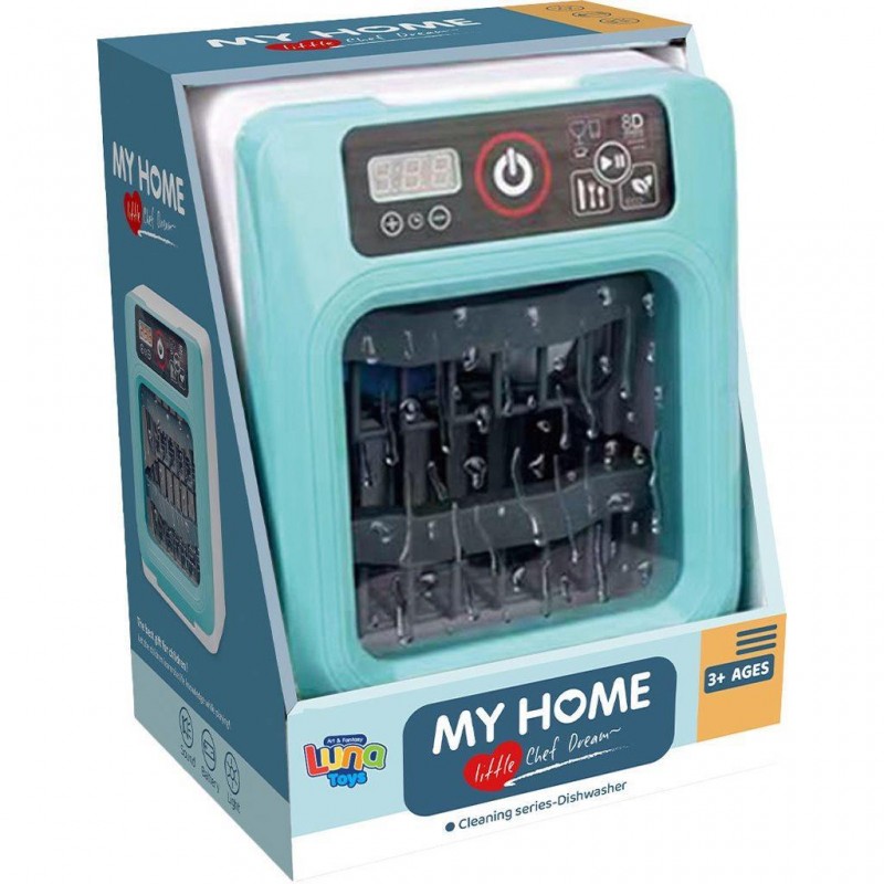 Πλυντήριο Πιάτων Με Φως Και Ήχο 19.6x16x25.5Εκ Luna Diakakis