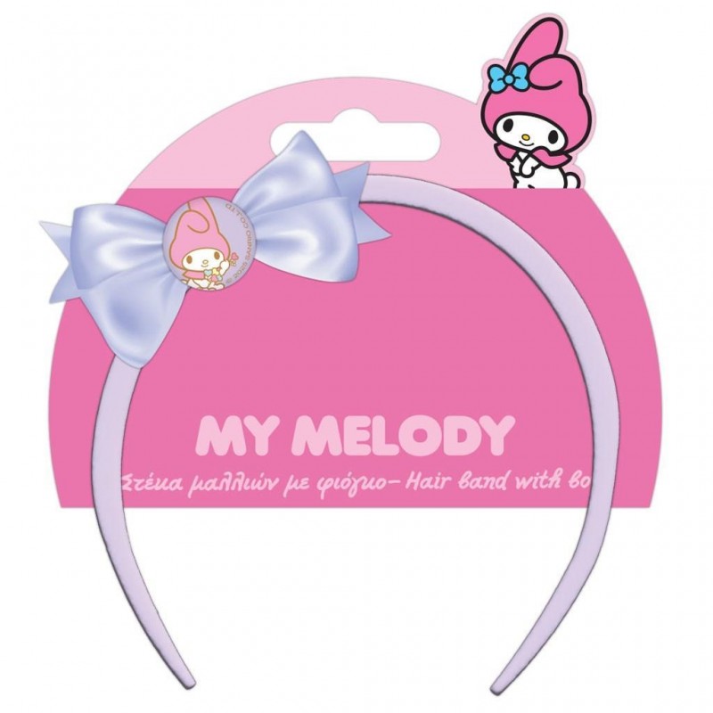 Στέκα Μαλλιών Με Φιόγκο My Melody Diakakis