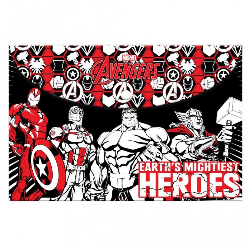 Φάκελος Κουμπί Α4 Avengers
