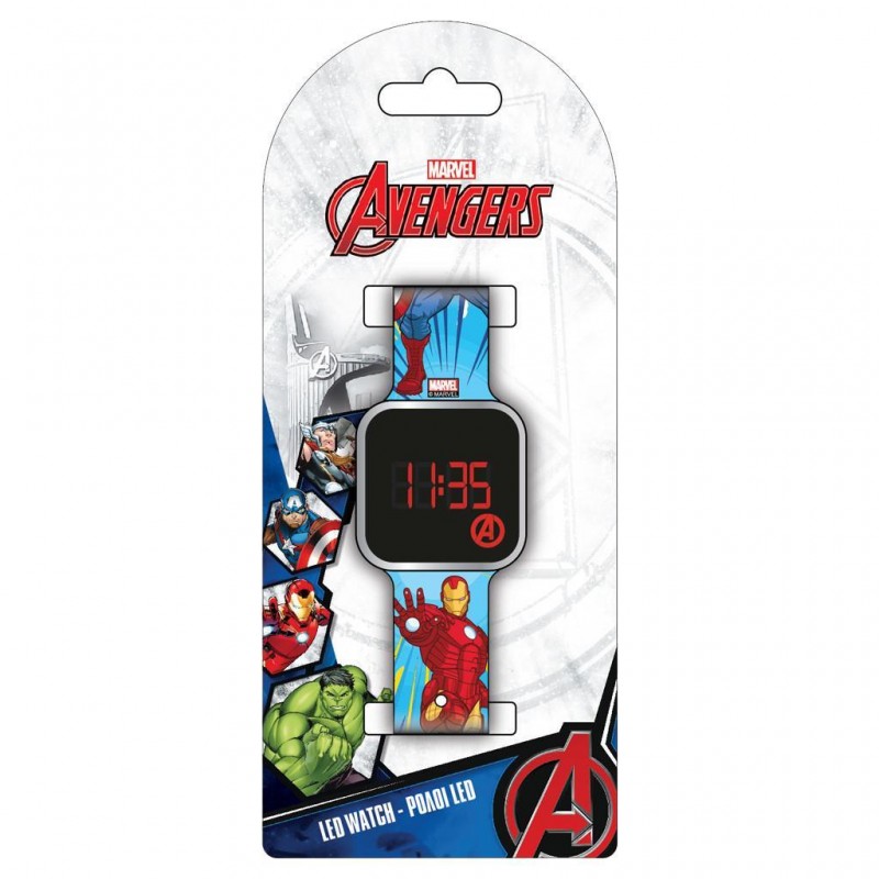 Ρολόι Led Avengers Diakakis