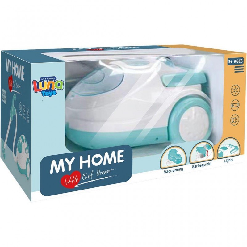 Σκούπα Ηλεκτρική Με Φως Και Ήχο 29.5x18x15Εκ Luna Diakakis