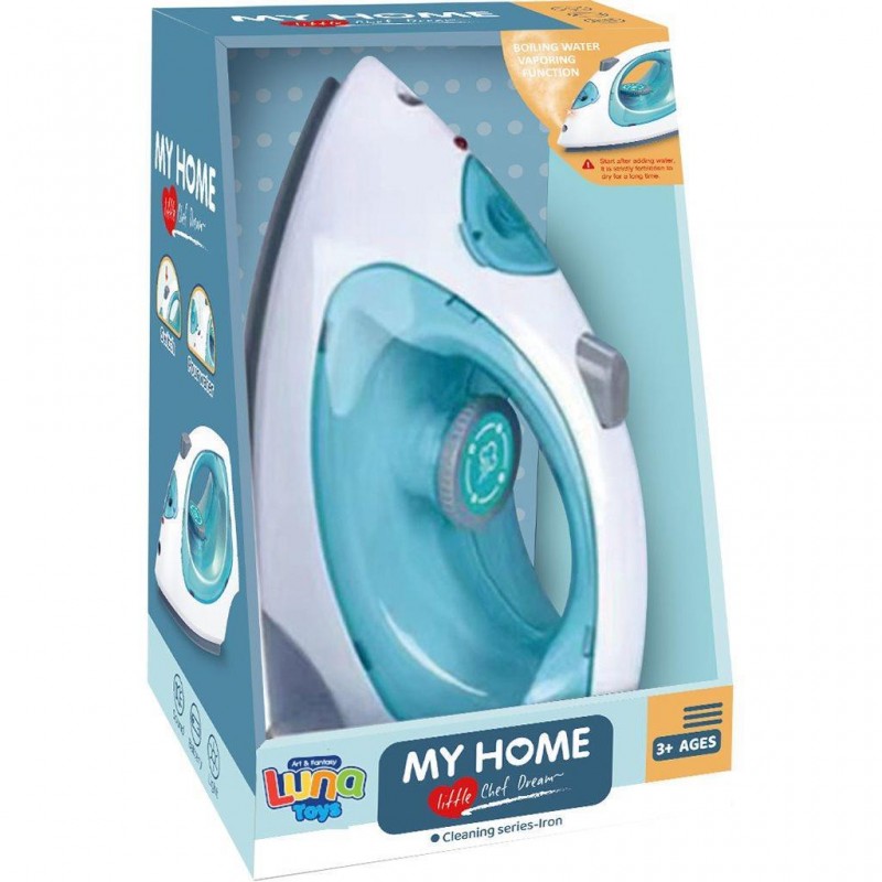 Σίδερο Με Σπρέι Νερού Φως Και Ήχο 14.8x13.8x23.2Εκ Luna Diakakis