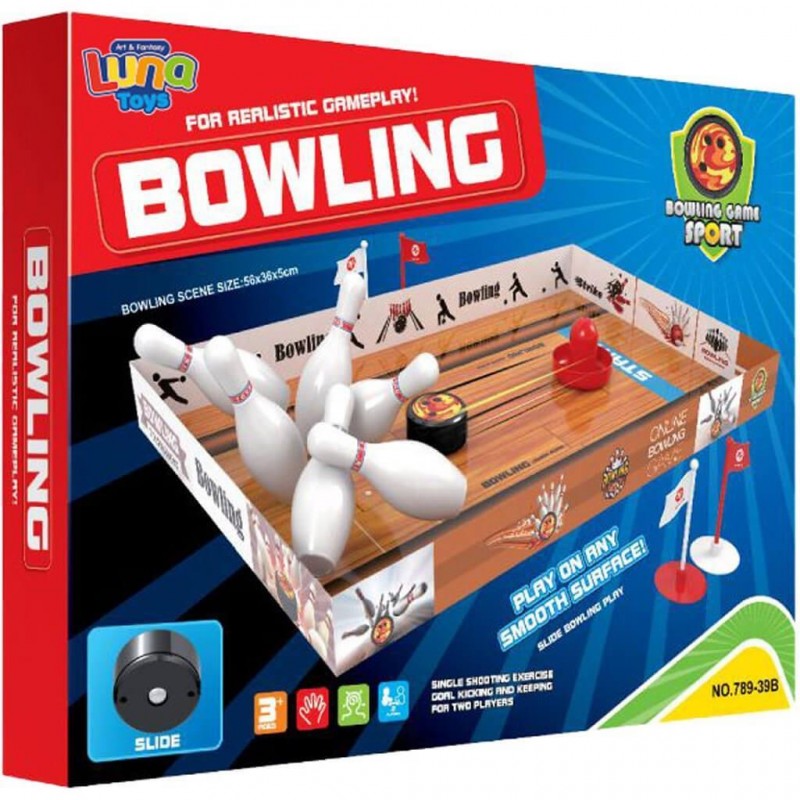 Επιτραπέζιο Bowling 46.3x33.3x6.2Cm Luna Diakakis