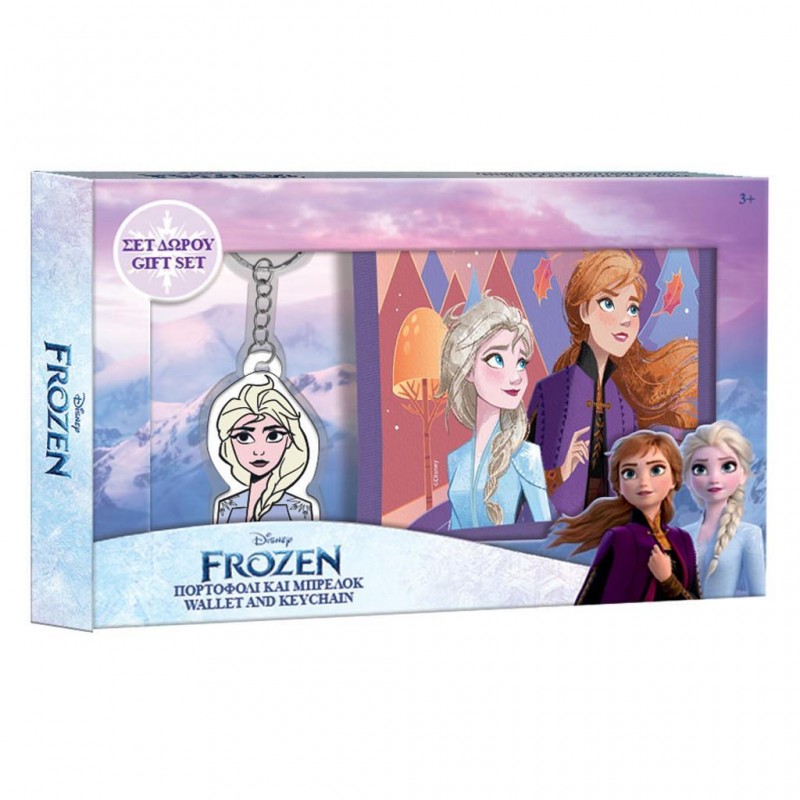 Παιδικό Πορτοφόλι & Μπρελόκ Frozen 2 Must Team 