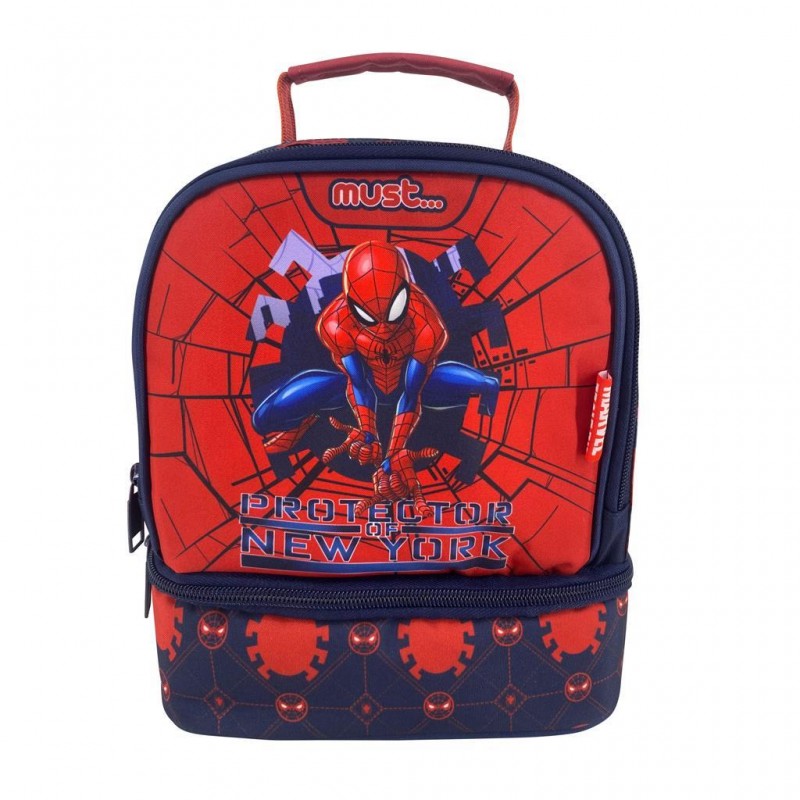 Τσαντάκι Φαγητού 24x12x20Εκ Ισοθερμικό Spiderman Protector Of New York