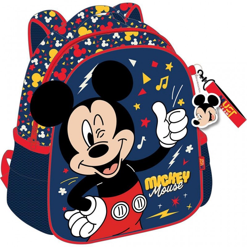 Σχολική Τσάντα Πλάτης Νηπιαγωγείου Mickey Navy Μπλε Must 