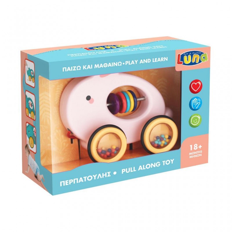 Τροχήλατο Κουνελάκι Περπατούλης Luna