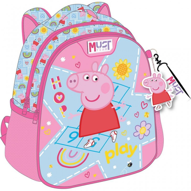 Σχολική Τσάντα Πλάτης Νηπιαγωγείου Peppa Pig Diakakis