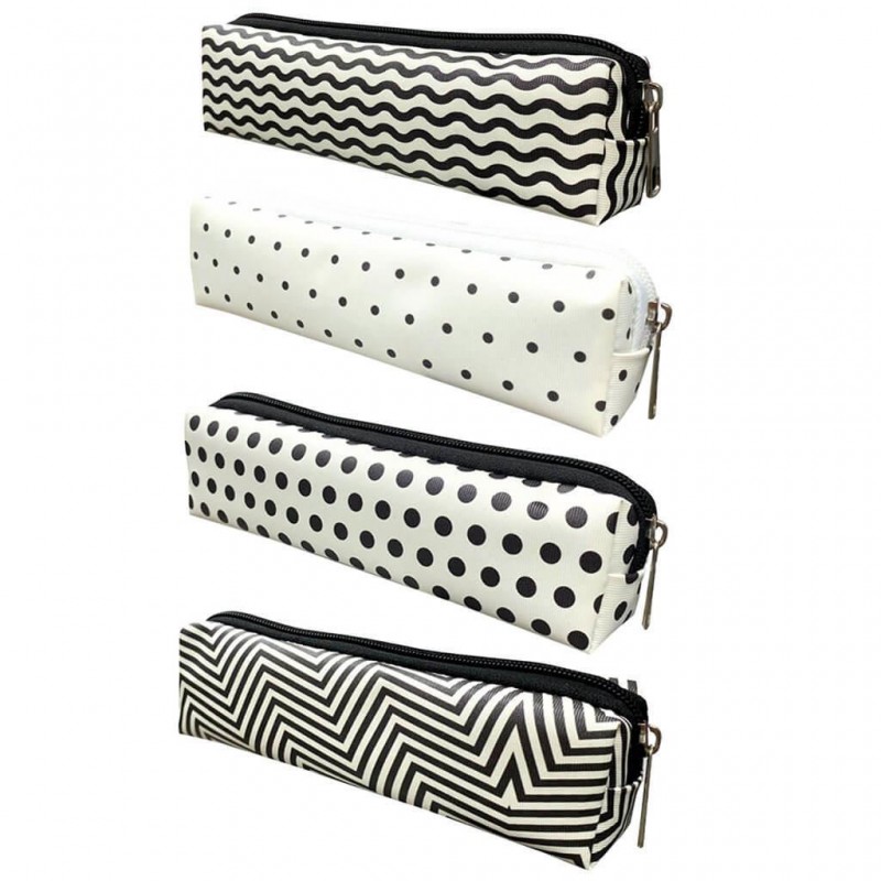 Κασετίνα White In Black 19x4x5Εκ Tesoro