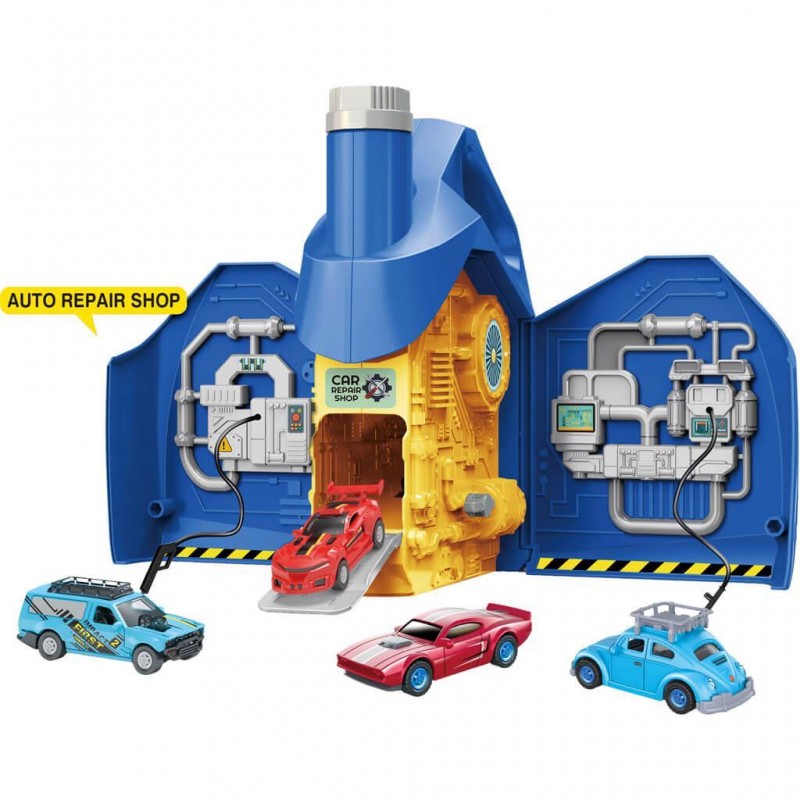 Πάρκινγκ Luna Toys Με 1 Μεταλλικό Όχημα 4Χρ Diakakis