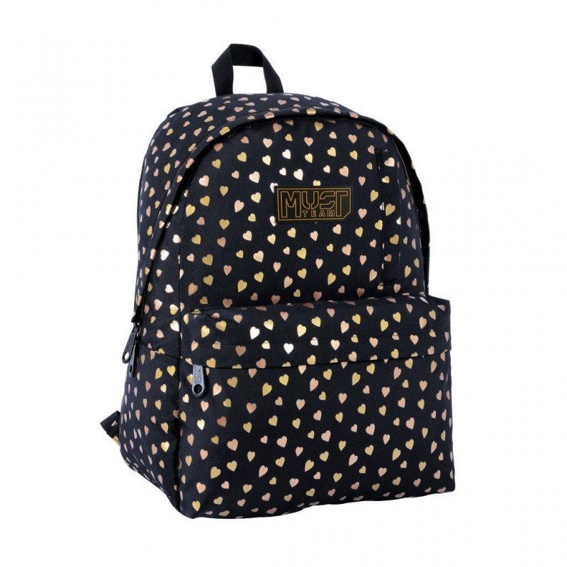 Σχολική Τσάντα Πλάτης Gold Butterfly 32x17x42Εκ Must Team