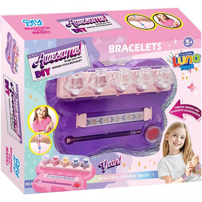 Εργαστήριο Κατασκευής Βραχιολιών 28.1x6.6x24 Luna Diakakis