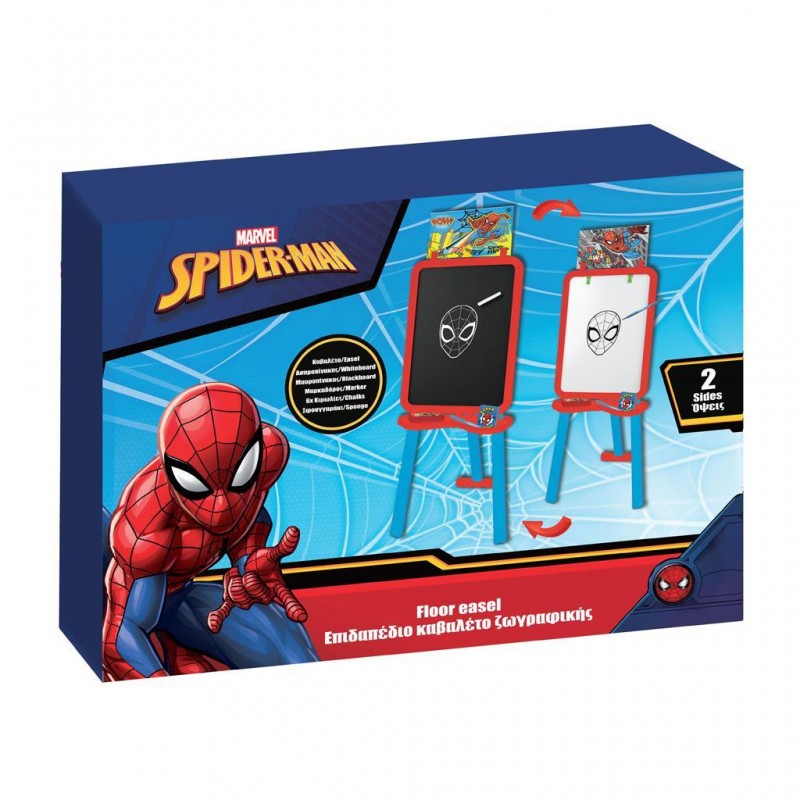 Πίνακας Επιδαπέδιος Διπλής Όψης 56x6x41,5Εκ Spiderman