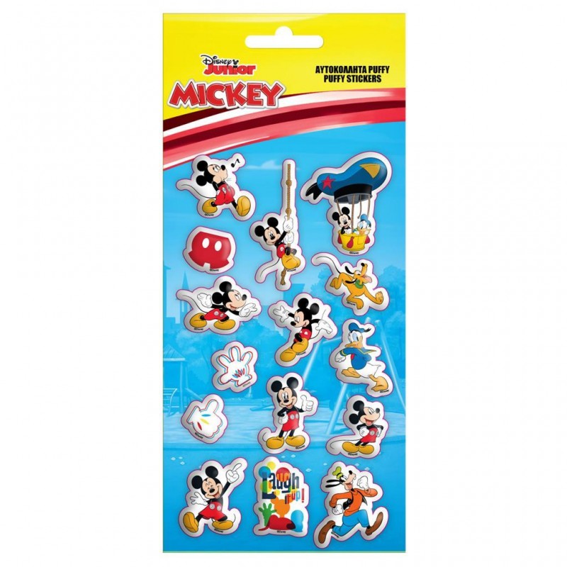 Αυτοκόλλητα 10x22Εκ Puffy Mickey
