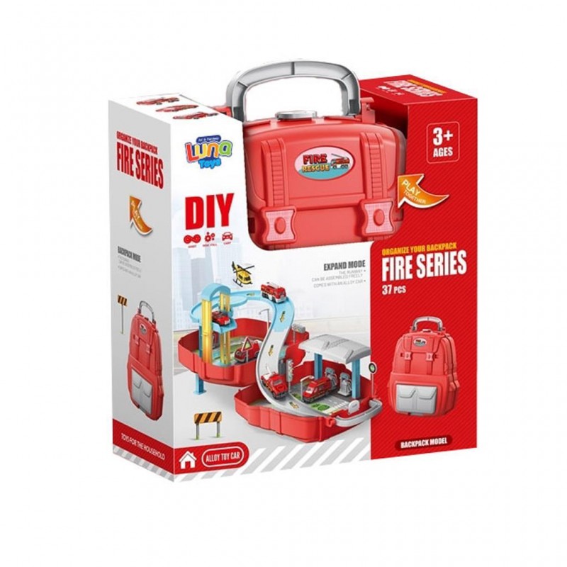 Πάρκινγκ Βαλιτσάκι Πυροσβεστική 37Τεμ 28x11x30Εκ Luna