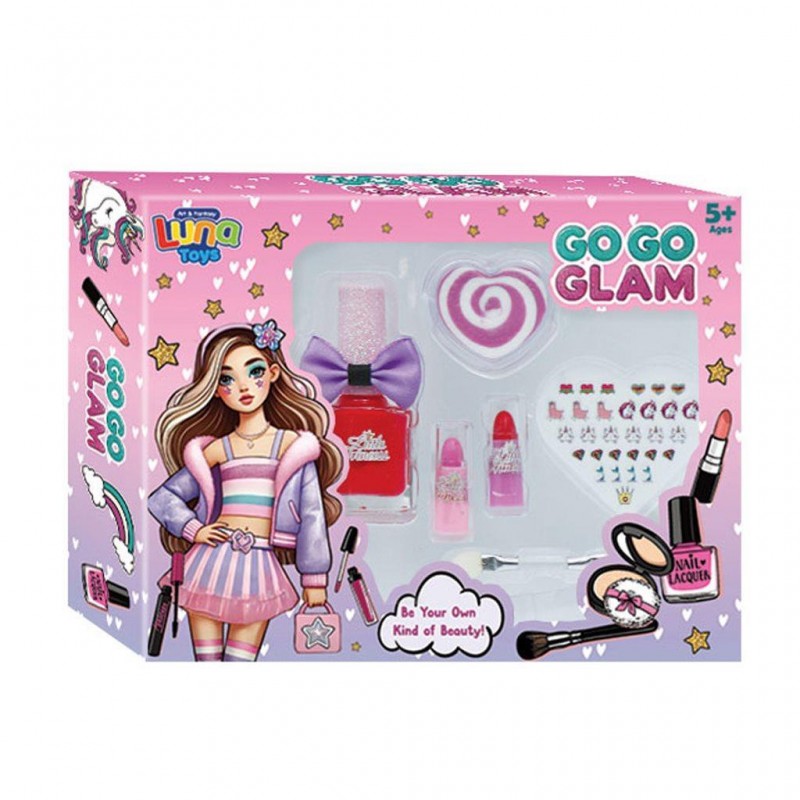 Μακιγιάζ Σετ 6Tμx 18.2x3.8x14.5Εκ Go-Go Glam Luna