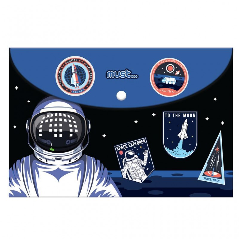 Φάκελος Κουμπί Α4 Must Astronaut
