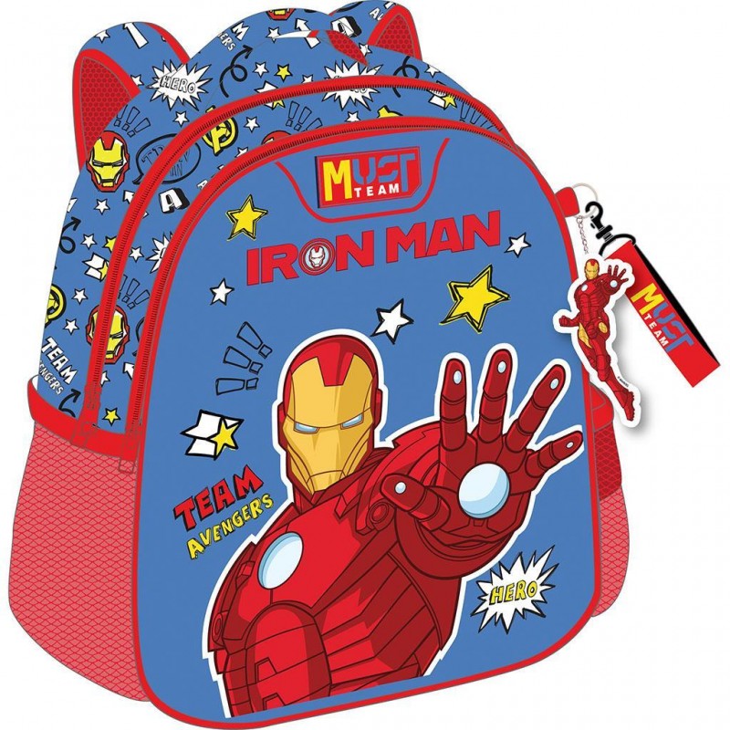 Σχολική Τσάντα Πλάτης Νηπιαγωγείου Iron Man Team Avengers Diakakis 