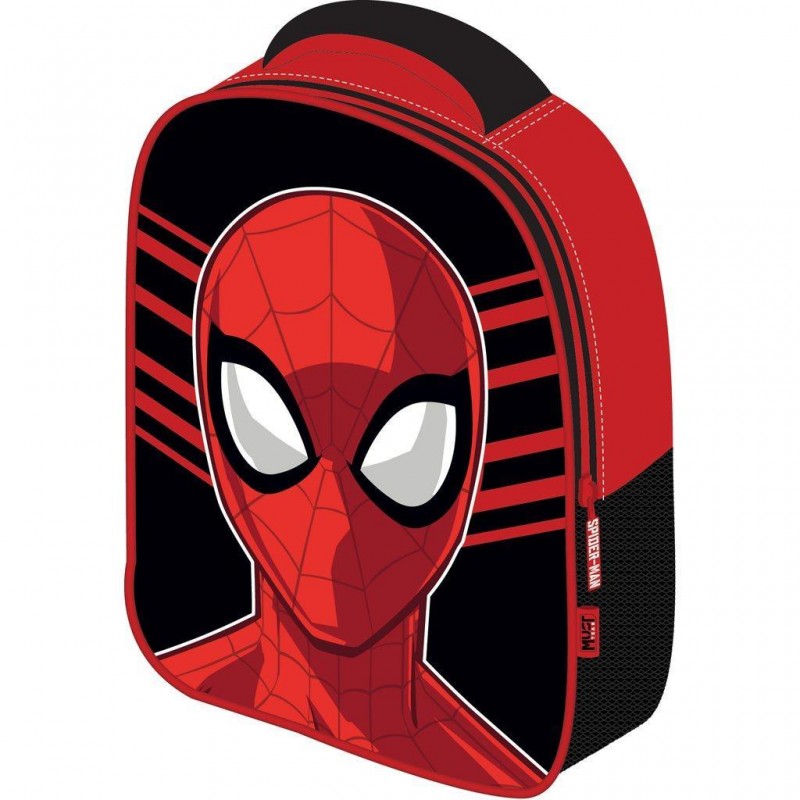 Σχολική Τσάντα Πλάτης Νηπιαγωγείου 3D Eva Spiderman 8lt  26x10x32Εκ Must Team 