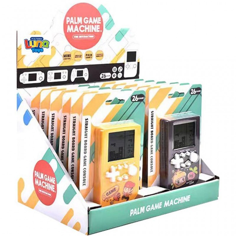 Ηλεκτρονικό Παιχνίδι Χειρός 4Σχ 6x1 & 5x10Εκ Luna