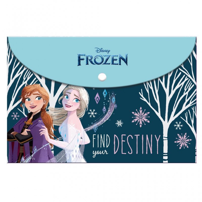 Φάκελος Κουμπί Α4 Frozen 2