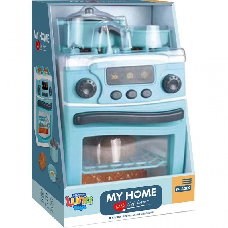 Κουζίνα Αερίου Με Φως Και Ήχο 19.2x15.2x28.8Εκ Luna Diakakis