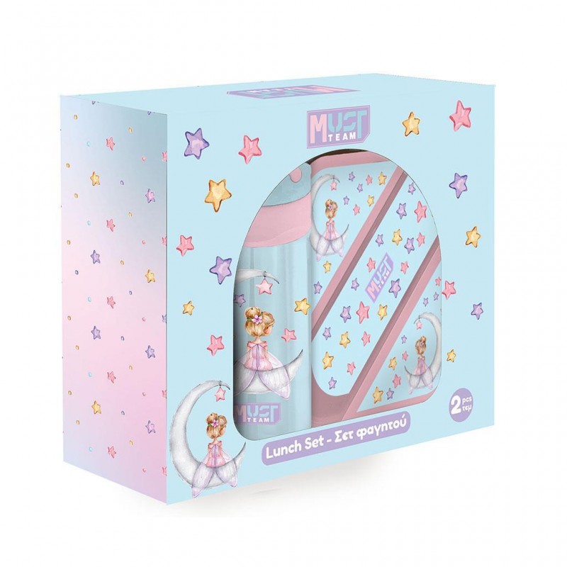 Φαγητοδοχείο Πλαστικό Night Fairy 0.8lt Must Team