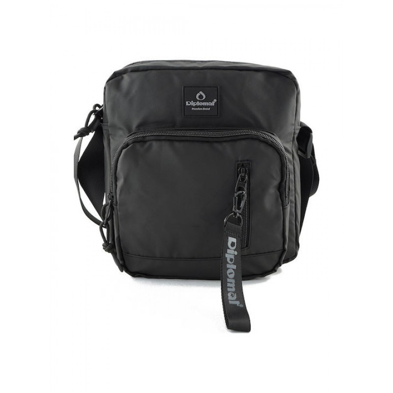 Τσαντάκι Αντρικό Ώμου/Χιαστί Μαύρο Bristol